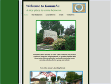 Tablet Screenshot of kanawha-iowa.com